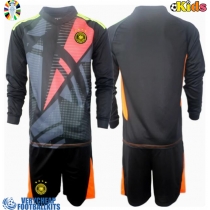 Germany Goalkeeper Replica Home Minikit Euro 2024 Long Sleeve (+ pants)